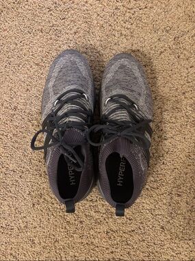 Hyperfly HYPERFLEX Knit Athletic Sneakers - Gray/Black